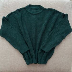 Dark Green Knit Sweater
